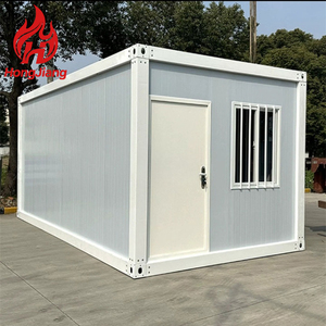 Sang Trọng 20ft Có Thể Tháo Rời Container Nhà Granny Phẳng Gói Đúc Sẵn Container Nhà Sân Sau Cabin Nhà Cứu Trợ Thảm Họa Nhà Ở - Product Image 6