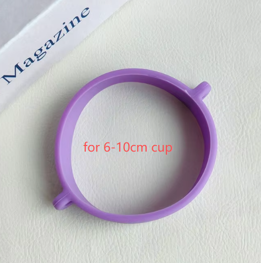 Anillo de copa morado
