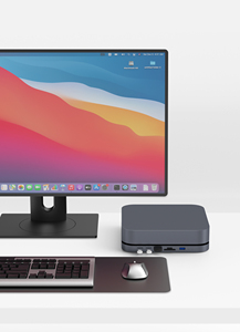 OEM/ODM MC25 gri mac mini dock m1 Ssd muhafaza için Mac mini M2 PRO USB HUB 3.0 macmini apple - Product Image 3