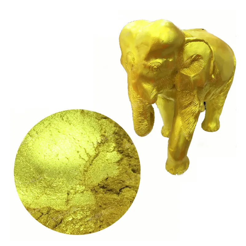 निचले स्तर के 24K सोने की पन्नी पाउडर, आयातित मर्क सोने के पाउडर, 999 फ्लैश सोने के पाउडर