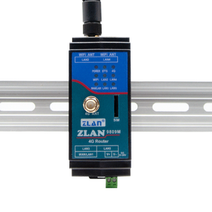 SIM kart kılavuz rayı ve yönlendirici iletişim ve ağ ürünü ZLAN9809M ile endüstriyel 4G LTE Modem - Product Image 6