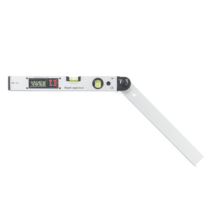 2 in 1 0-225度LEDデジタル分度器水平垂直バブルレベル角度ファインダーツール - Product Image 6