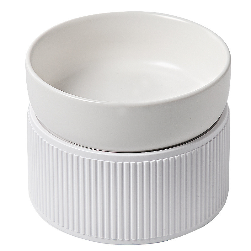 Roman ceramic single bowl gypsum white