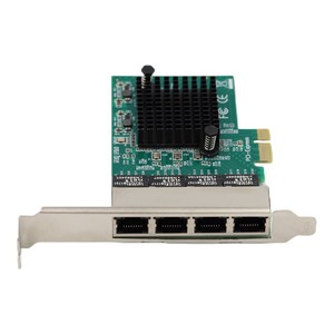 PCIE4ポートRJ451000MネットワークアダプターカードPCIExpressデュアルギガビットRTL8111FチップイーサネットPCサーバーネットワークカード - Product Image 4