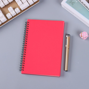 Comercio exterior de alta calidad, cuaderno de diseño Simple creativo, bobina de Pp, Bloc de notas cuadrado de línea Horizontal en blanco grueso - Product Image 3