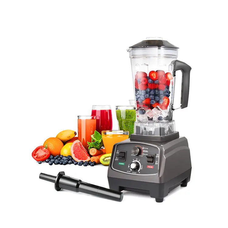 Commercial Household Heavy Duty, Fruit Smoothie Maker Blender Food Mixer Juice Ice Blender/