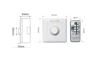 1000w 2000w 110v-240v <strong>Input</strong> Rotary Dimmer Switch Output 0-10V IR Remote Led <strong>Controller</strong> - Product Image 5