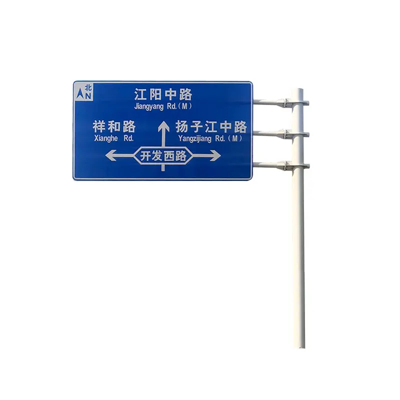 Postes de telégrafo de calidad de fabricación china más vendidos, letrero de placa de identificación, letreros de poste led para exteriores, letrero de publicidad al por mayor