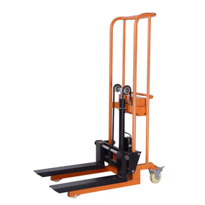 Household Manual Hydraulic Forklift Electric Micro <strong>Loading</strong> and <strong>Unloading</strong> Stacking and Elevating Transport Vehicle - Product Image 2