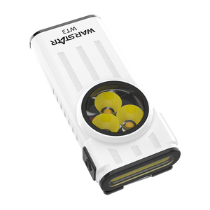 WT3 Ultra-Bright Dual <strong>Light</strong> Source LED Flashlight with Magnetic Type-C Rechargeable and IP44 Waterproof Keychain Flashlight - Product Image 1