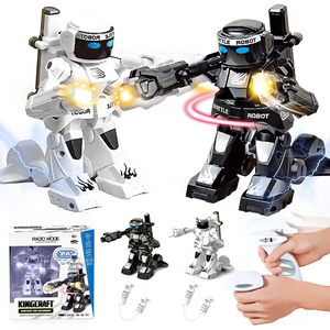2.4G somatosensoriyel uzaktan kumanda boks robotu iki oyuncu akıllı robot oyuncak robotlara karşı rekabetçi mücadele - Product Image 3