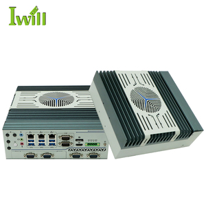 PC industriale a consegna rapida i5-10500T i7-10700T computer integrato industriale Eight core 3 Ethernets per l'automazione - Product Image 1
