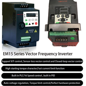 Convertidor inversor de frecuencia de salida de 220V monofásico de 0.75KW 1HP y 3 fases de 380V VFD para motor de CA bomba eléctrica accionamiento de ventilador - Product Image 4