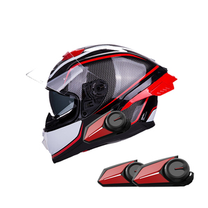 Sistema de intercomunicación Bluetooth 5,0 F10 OEM para motocicleta, Auriculares Bluetooth para casco - Product Image 2