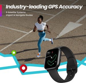 Amazfit สมาร์ทวอชขนาด42มม. พร้อมแบตเตอรี่14วัน, อุปกรณ์ติดตามการออกกำลังกายพร้อมโหมดกีฬามากกว่า120โหมดสำหรับ Android iPhone, สีชมพู - Product Image 6