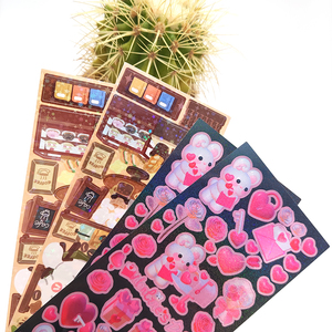 Custom Waterproof Cartoon Sticker Packs in OPP Bag for Advertising <strong>Promotion</strong> Use Pack Stickers Die Cut PVC Vinyl Stickers - Product Image 6