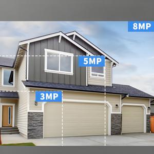 Sistema de cámara CCTV de seguridad para el hogar POE PTZ de 4*3MP con visión nocturna, Voz bidireccional para monitoreo de seguridad en el hogar, almacenamiento de datos en la nube - Product Image 2