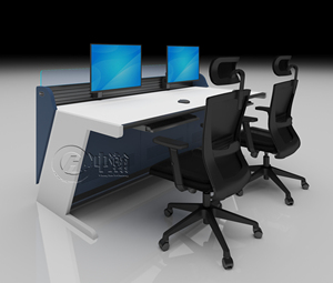 Office <strong>Building</strong> Console Control Room Console Tables Broadcast Studio Furniture Command Centre <strong>Computer</strong> <strong>Desk</strong> - Product Image 3