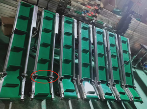 小绿黑白PVC皮带输送机厂家定制PVC迷你爬坡输送机 - Product Image 6