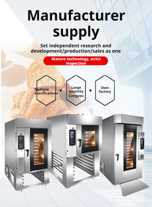 Commerciale 5/ 10/15 vassoi Gas e forno elettrico cottura forno a convezione per torta di pane Baguette al vapore panino materiale di mais