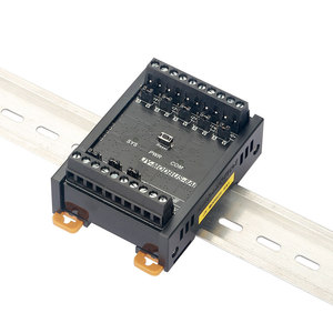 4AI 4AO, 4 entradas analógicas y 4 salidas analógicas, módulo controlador PLC, módulo de E/S remoto, módulo MODBUS rRTU Simple, módulo MODBUS rRTU, 4AO