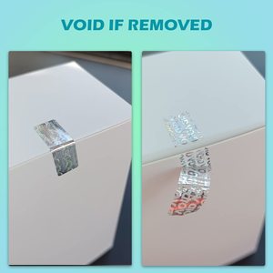 Benutzer definierte gefälschte Hologramm aufkleber PET-Material mit einzigartigen Codes und dynamischen Mustern für Promotion Void Label - Product Image 2
