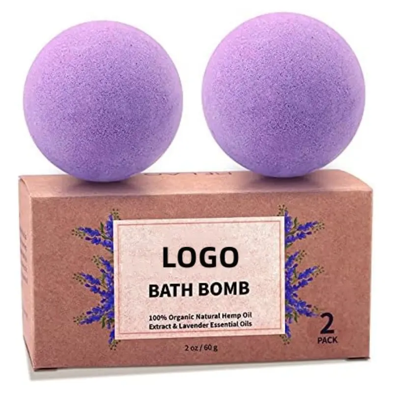 Wholesale Custom Vegan Organic Good box Kods Bath Bombs Set Fizzies For Bubble And Spa