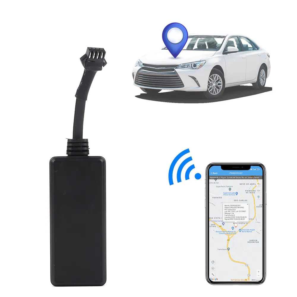 Mini GPS tracker, used for real-time tracking of motorcycles, remote tracking device GPS And car tracker device