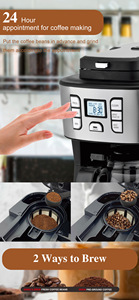 Macchina macchina per caffè Multi capsula classe professionale in acciaio inox famiglie programmabile manuale variabile semiautomatica - Product Image 2