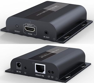 HDbitT compatible con HDMI extensor 120M TCP/IP convertidor con IR por Cat5e/6 Cable de Ethernet Compatible con LKV373A V3.0 - Product Image 2