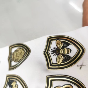 Custom Clothing <strong>Badges</strong> High-quality 3DEmbossed TPU PVC Stickers <strong>3M</strong> Adhesive Backing Heat Transfer Printing Label Jeans Tags - Product Image 4