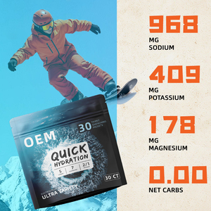 OEM nhãn hiệu riêng hydrat hóa năng lượng uống hỗn hợp chất điện giải bột đường chất điện giải hỗn hợp uống điện bột - Product Image 2