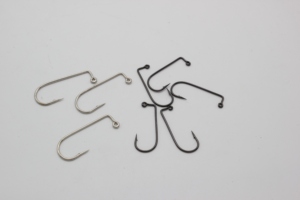 Louvor PR-9147 Aberdeen Jig 90 Graus Alto Aço Carbono Único Gancho para Água Doce Catfish & Bass Fishing Farpado Super Forte - Product Image 5