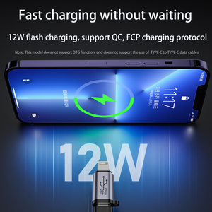 <strong>USB</strong> <strong>C</strong> to <strong>Micro</strong> <strong>Adapter</strong> Mini <strong>USB</strong> <strong>Adapter</strong> <strong>Type</strong>-<strong>C</strong> Female to for 8Pin Male Phone <strong>Adapter</strong> Support Charging Transfer - Product Image 4