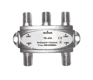 Highfly 4x1 <strong>Diseqc</strong> Switch 4 in 1 <strong>Diseqc</strong> Switch Satellite Switch - Product Image 1