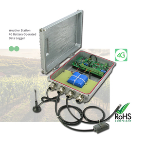 Weather Station 4G Battery <strong>Operated</strong> Data Logger Temperature Monitoring <strong>Device</strong> Alarm Security Alarm <strong>System</strong> - Product Image 1