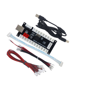 1player DIY <strong>Arcade</strong> Zero Delay <strong>USB</strong> Encoder to PC Joystick and Button for MAME &amp; Fight Stick <strong>Controls</strong> Encoder Board + Wire Cables - Product Image 3