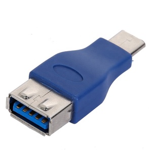 Fw1s USB 3.1 OTG Loại C Nam Để USB 3.0 Một Nữ Adapter Chuyển Đổi Cho Màu Xanh Hot Bán - Product Image 1