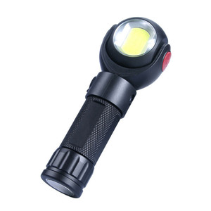 Thực tế cầm tay T6 + COB LED Torch ánh sáng USB phí LED Đèn Pin 360 Độ xoay Led flash light Torch với nam châm - Product Image 1