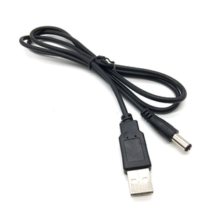 Customize USB DC Power Cable USB to DC 5.5 *2.1 <strong>Charging</strong> for Table <strong>Lamp</strong> Fan Router Charger Cable - Product Image 2
