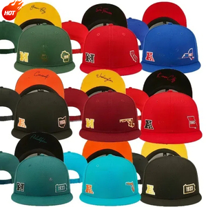 <strong>New</strong> Classic Gorras Baseball <strong>Cap</strong> Stylish Closed Fitted <strong>Caps</strong> America All Team Snapback <strong>Cap</strong> - Product Image 1