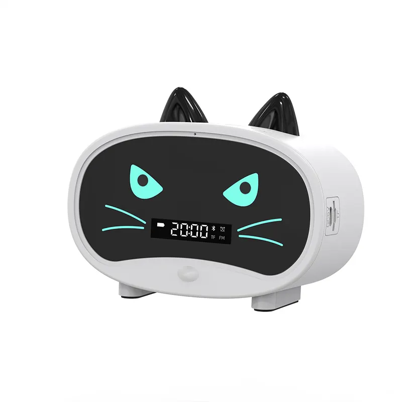 OEM nuovo cartone animato carino carta piccolo audio regalo per bambini wireless BT altoparlante sveglia portatile mini esterno