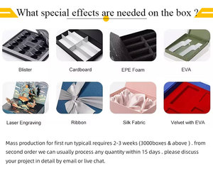 Nhà Sản Xuất Tùy Chỉnh Màu Đen Trắng In Các Tông Gửi Thư Hộp Mỹ Phẩm Xách Tay Sóng Vận Chuyển Hộp Với Logo Bao Bì - Product Image 6