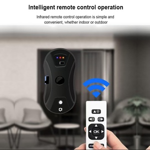 آلة تنظيف النوافذ الذكية بتوريد من المصنع مع جهاز تحكم عن بعد وشفط كبير، منظفات نوافذ كهربائية للاستخدام في الفنادق - Product Image 4