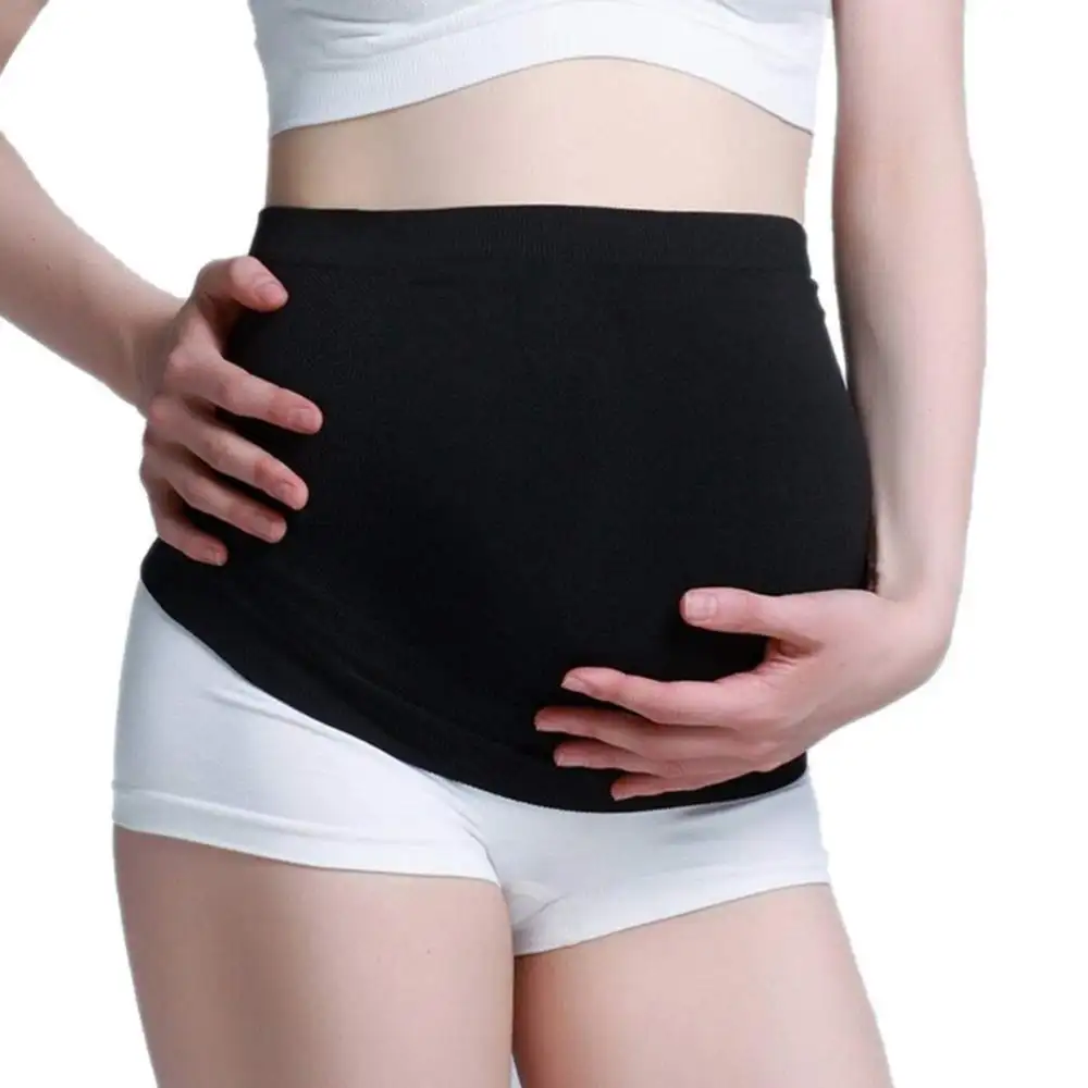 Best Seller protezione intelligente EMF gravidanza fascia della pancia in gravidanza scudo contro le radiazioni premaman nero/crema indumenti protettivi EMF