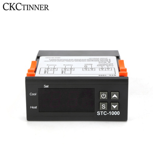 Termostato Digital LED, controlador de temperatura, relé termorregulador de STC-1000, refrigeración de calefacción para incubadora, CA 110-220V - Product Image 1