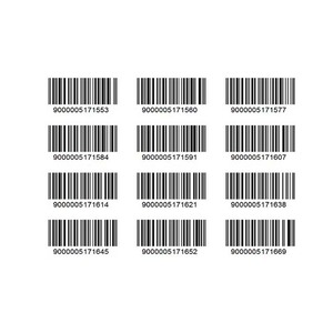 Custom Waterproof <strong>QR</strong> <strong>Code</strong> Sticker Variable Barcode Label for Consumer Electronics Factory Price Consecutive Number Series - Product Image 1