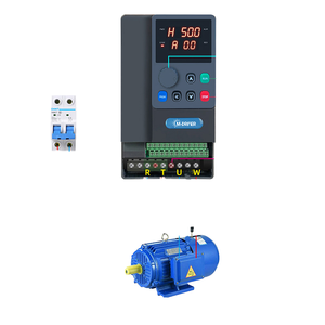 Convertidor monofásico eficiente del controlador de frecuencia variable VFD007EL21A con voltaje nominal de 220V - Product Image 2