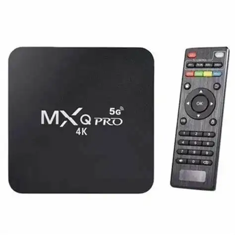 TV BOX Android 11.0 RK3228A 2.4G & 5G WiFi 8GB RAM 128GB ROM HD 3D 1080P Youtube lecteur multimédia Mxq Pro 4K 5G décodeur