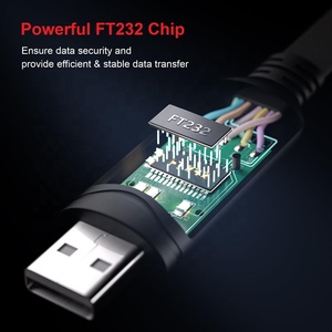Cavo Console USB professionale UART RS232 cavo seriale con Chip FTDI per Router terminale Server - Product Image 6